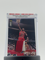 Michael Jordan 1990-91 Chicago Bulls Championship Game Worn Jacket Swatch Mystery Box